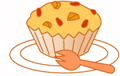栗の蒸しケーキ